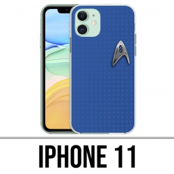 Coque iPhone 11 - Star Trek Bleu