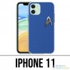 Coque iPhone 11 - Star Trek Bleu