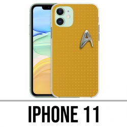 Coque iPhone 11 - Star Trek Jaune