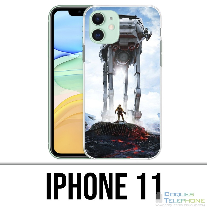 Coque iPhone 11 - Star Wars Battlfront Marcheur