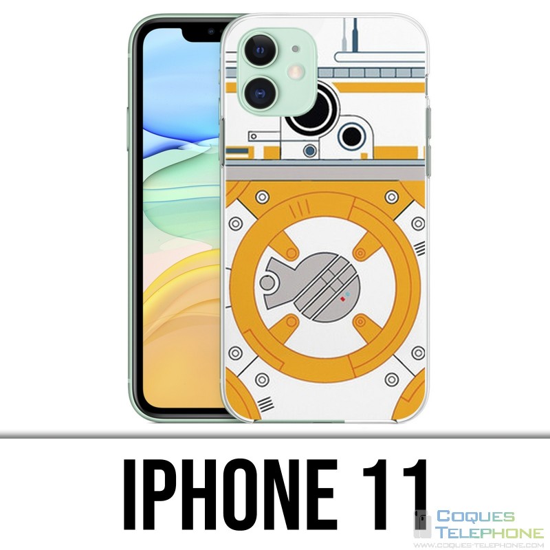 Custodia per iPhone 11 - Star Wars Bb8 minimalista