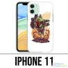 Funda iPhone 11 - Star Wars Boba Fett Cartoon
