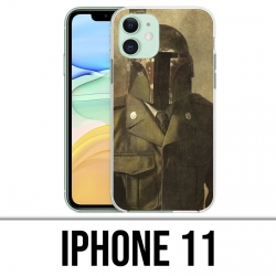 Coque iPhone 11 - Star Wars Vintage Boba Fett