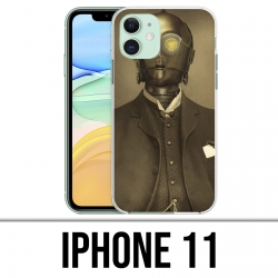 Custodia per iPhone 11 - Star Wars Vintage C3Po
