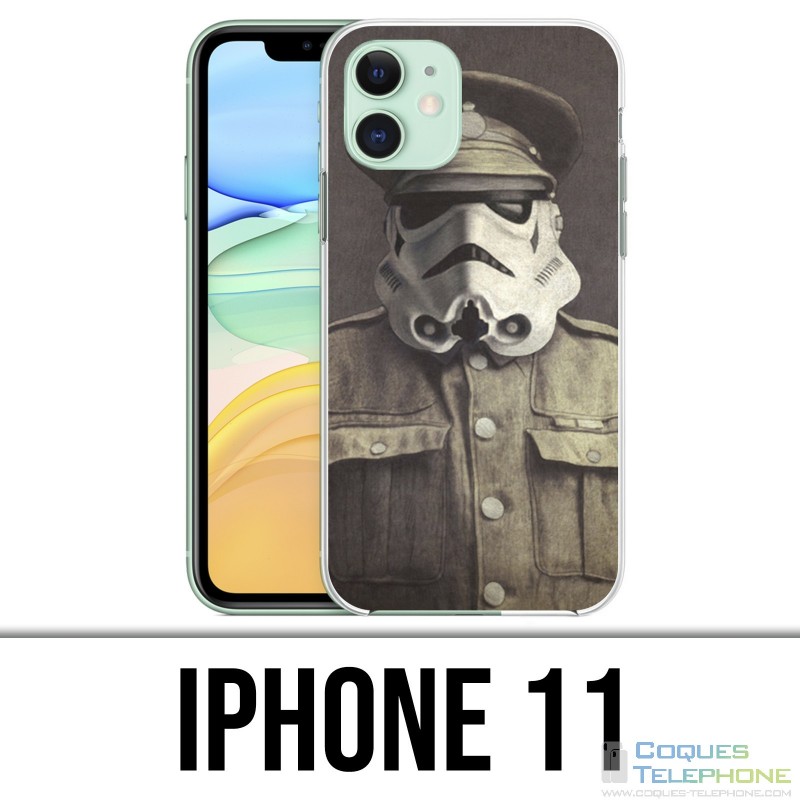 Funda iPhone 11 - Star Wars Vintage Stromtrooper
