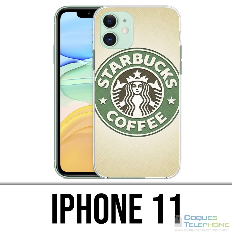 Custodia per iPhone 11 - Logo Starbucks