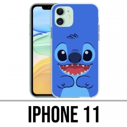 Coque iPhone 11 - Stitch Bleu
