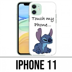 Coque iPhone 11 - Stitch Touch My Phone