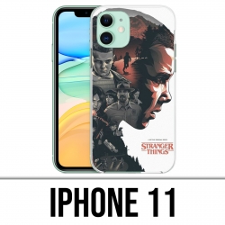Coque iPhone 11 - Stranger Things Fanart