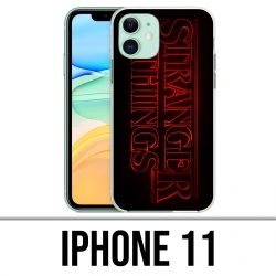 Coque iPhone 11 - Stranger Things Logo