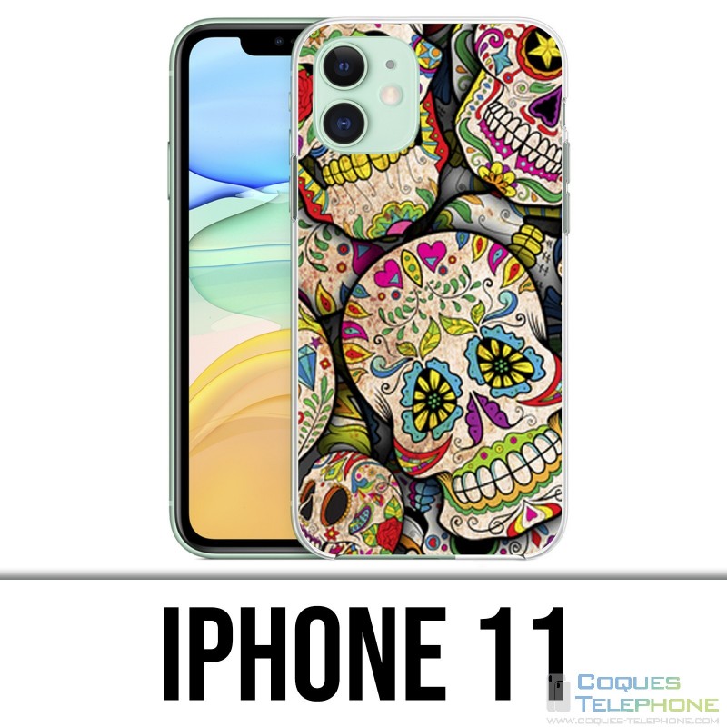 Funda para iPhone 11 - Sugar Skull