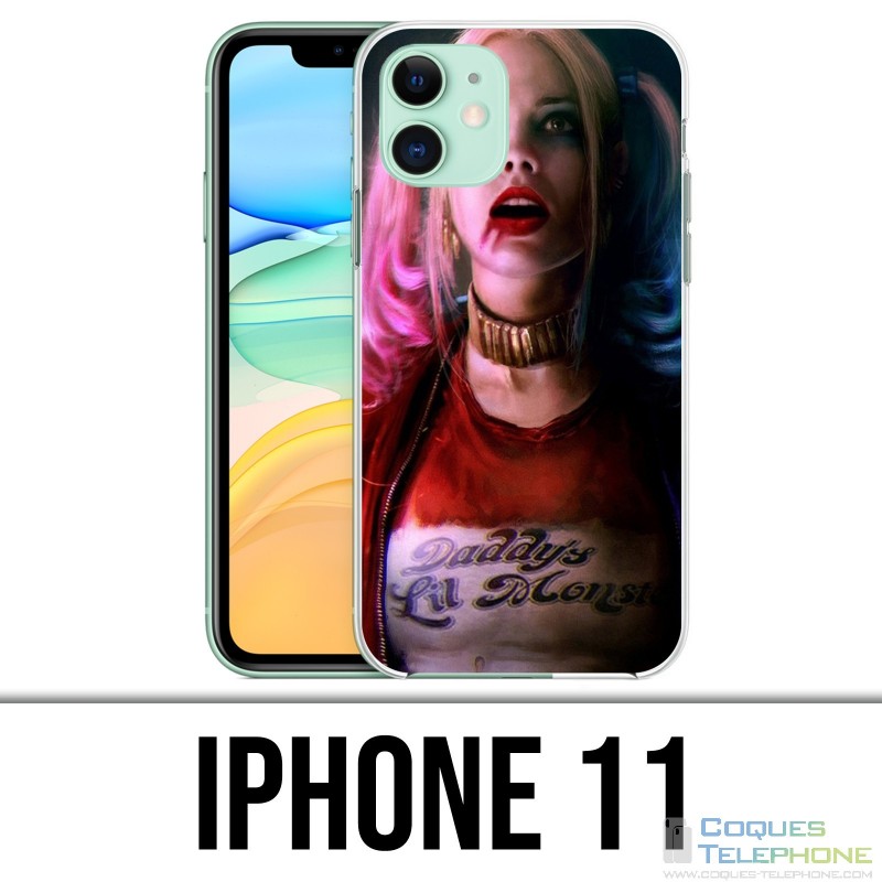 Custodia per iPhone 11 - Suicide Squad Harley Margot Quinn Robbie