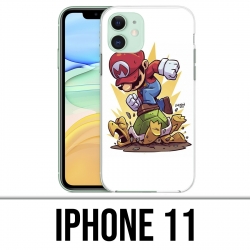 Coque iPhone 11 - Super Mario Tortue Cartoon