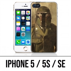 Coque iPhone 5 / 5S / SE - Star Wars Vintage Boba Fett