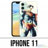Funda iPhone 11 - Superman Paintart