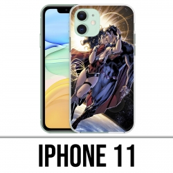 Coque iPhone 11 - Superman Wonderwoman