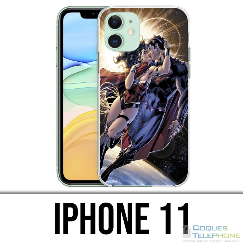 IPhone 11 Fall - Supermann Wonderwoman