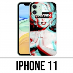 Coque iPhone 11 - Supreme Marylin Monroe
