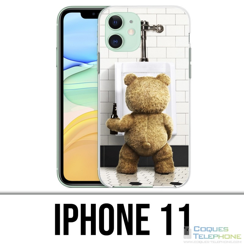 Coque iPhone 11 - Ted Toilettes