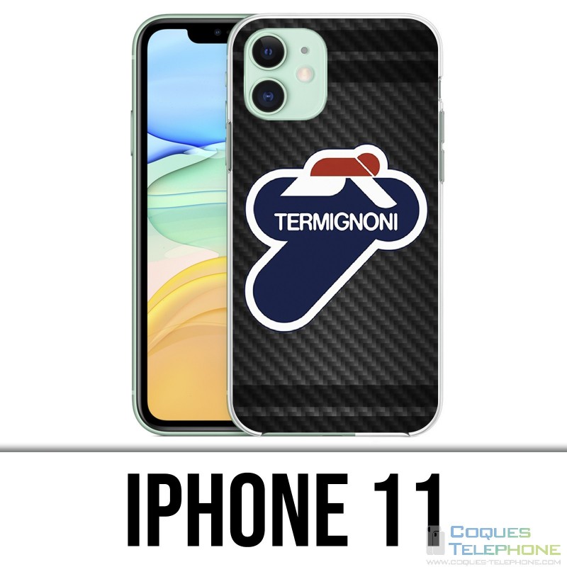 Coque iPhone 11 - Termignoni Carbone