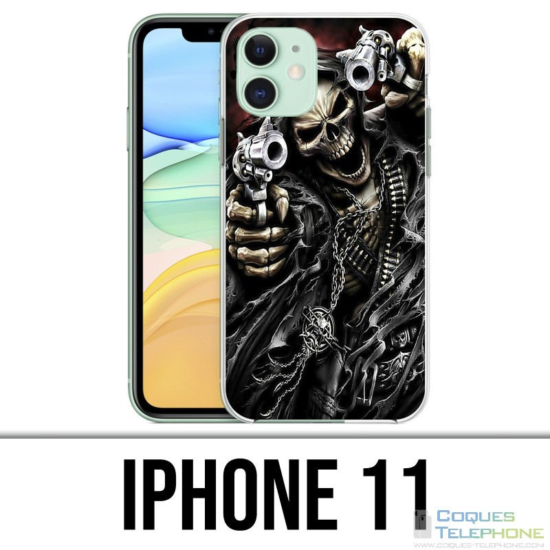 IPhone 11 Fall - Tete Mort Pistole