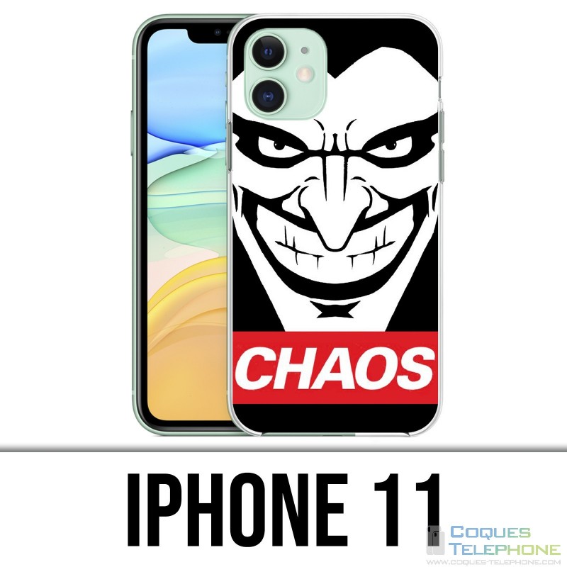 Coque iPhone 11 - The Joker Chaos