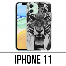 Coque iPhone 11 - Tigre Swag 1