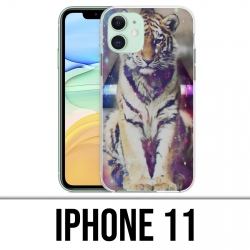 Coque iPhone 11 - Tigre Swag