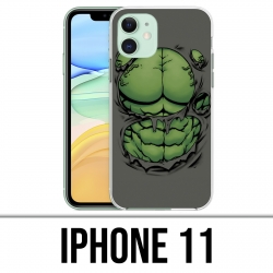 Custodia per iPhone 11: busto di Hulk
