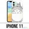 Coque iPhone 11 - Totoro Parapluie