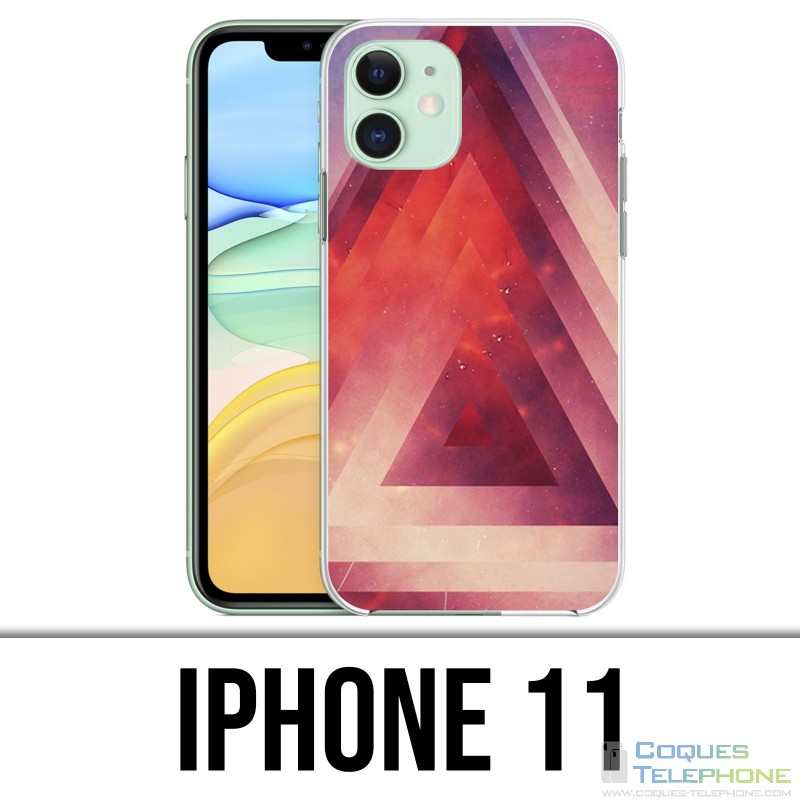 Coque iPhone iPhone 11 - Triangle Abstrait