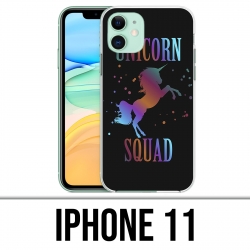Coque iPhone 11 - Unicorn Squad Licorne