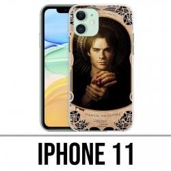 Coque iPhone 11 - Vampire Diaries Damon