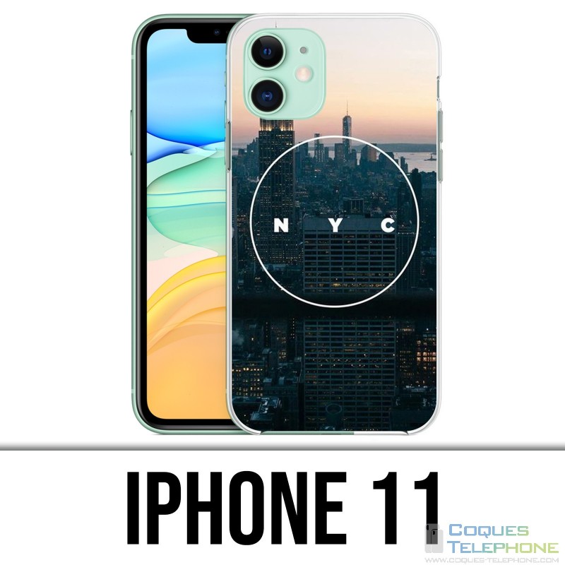 Coque iPhone 11 - Ville Nyc New Yock