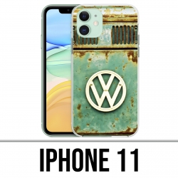 IPhone 11 Fall - Vintages VW-Logo