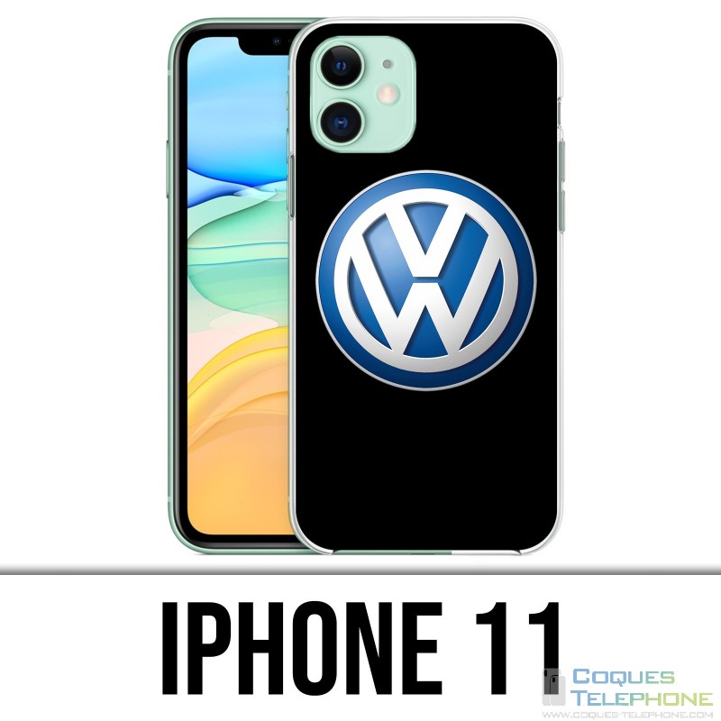 Coque iPhone 11 - Vw Volkswagen Logo
