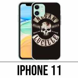 Coque iPhone 11 - Walking Dead Logo Negan Lucille