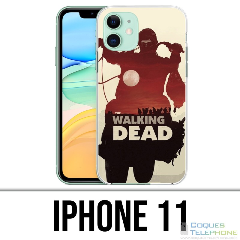 Coque iPhone 11 - Walking Dead Moto Fanart