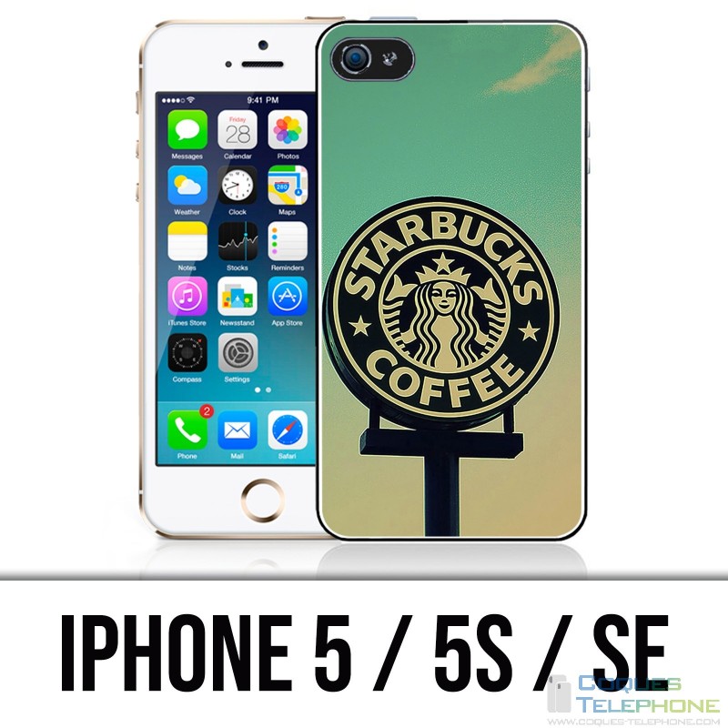 Funda para iPhone 5 / 5S / SE - Starbucks Vintage