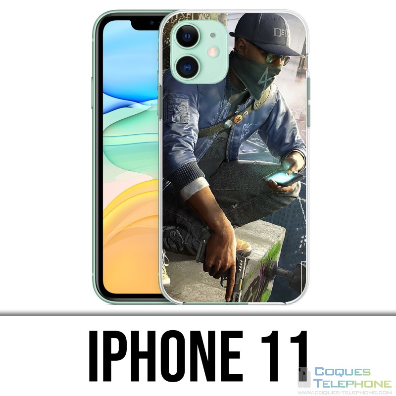 Coque iPhone 11 - Watch Dog