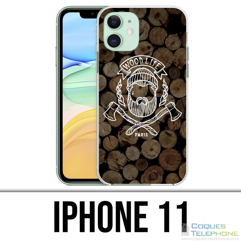 IPhone 11 case - Wood Life