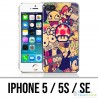 Funda iPhone 5 / 5S / SE - Vintage 90S Stickers