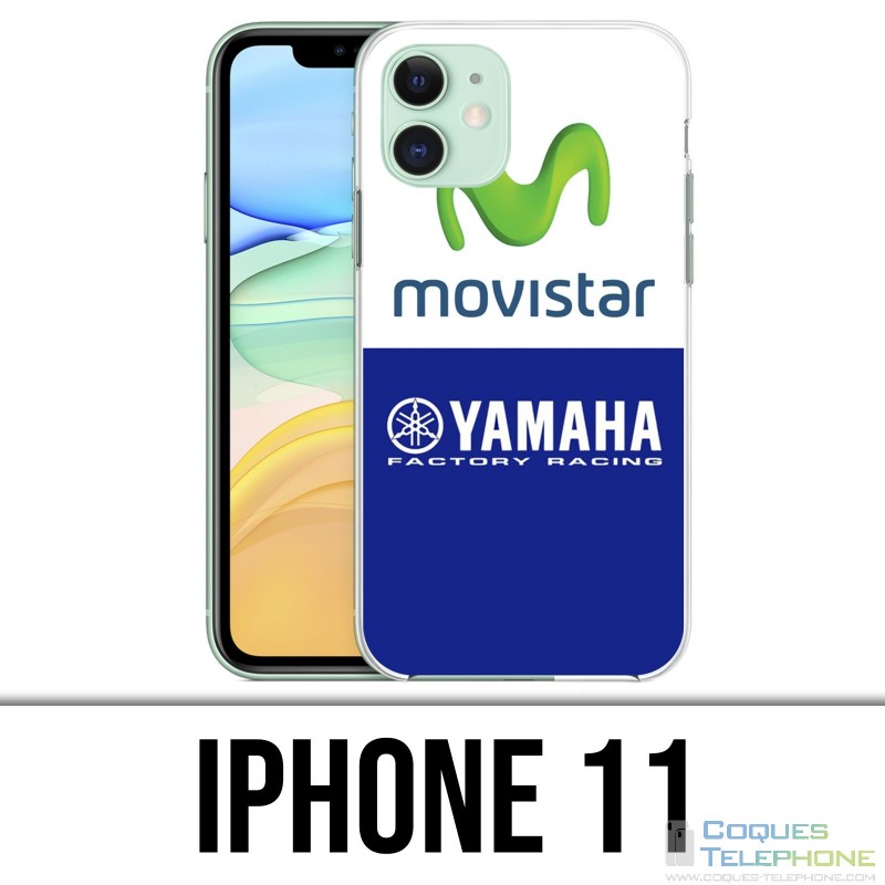 Coque iPhone 11 - Yamaha Factory Movistar
