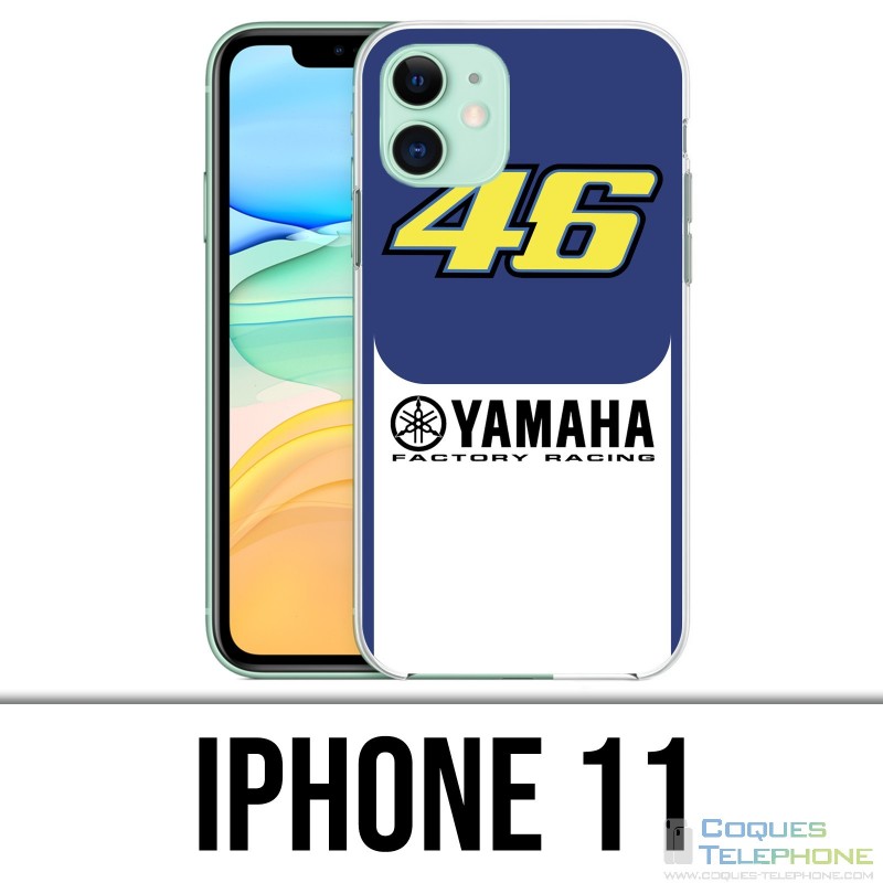 Coque iPhone 11 - Yamaha Racing 46 Rossi Motogp