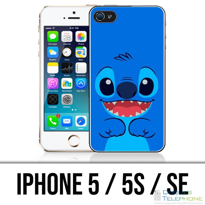 IPhone 5 / 5S / SE case - Blue Stitch