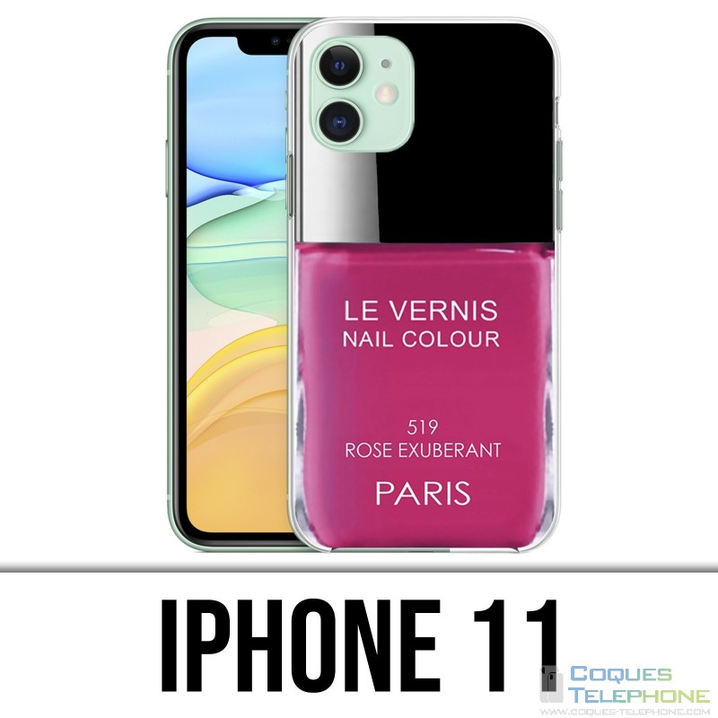 IPhone 11 Case - Pink Paris Varnish