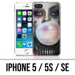 Custodia per iPhone 5 / 5S / SE - Suicide Squad Harley Quinn Bubble Gum