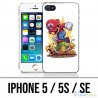 Custodia per iPhone 5 / 5S / SE - Super Mario Turtle Cartoon