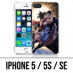 Coque iPhone 5 / 5S / SE - Superman Wonderwoman