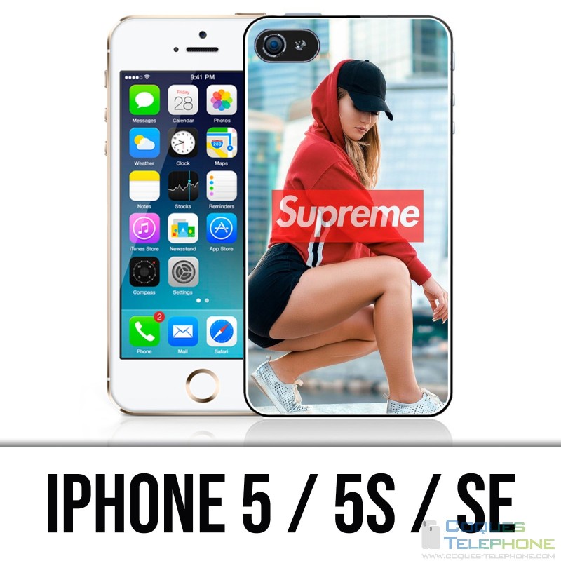 IPhone 5 / 5S / SE Case - Supreme Girl Back